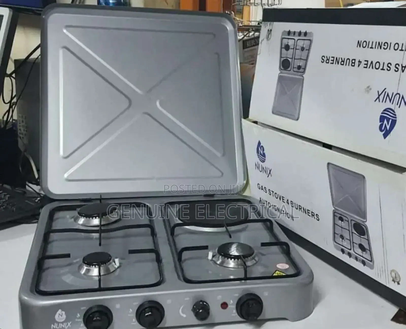 High Quality Nunix Table Top Cooker 3+1