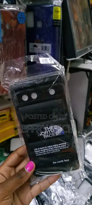 Silicone Cover Luxury Case (Google Pixel 7A Puffer, Black)