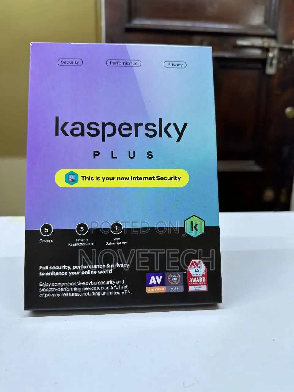 Kaspersky Plus Internet Security 2025 | 5 Devices | 1 Year |