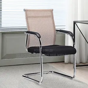 Office Chairs: Simple Style Steel Frame Visitor Office Chair