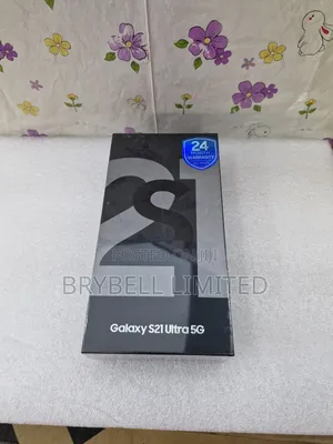 New Samsung Galaxy S21 Ultra 5G 256 GB Black