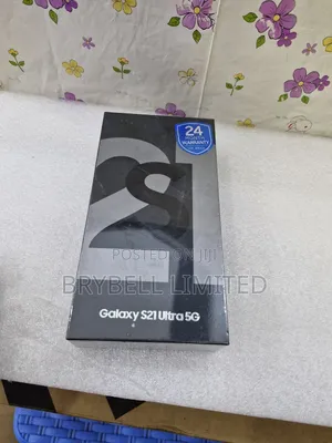 New Samsung Galaxy S21 Ultra 5G 256 GB Silver