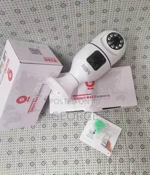Wifi PTZ Smart Dual Lens Bulb Camera Unique360 V380