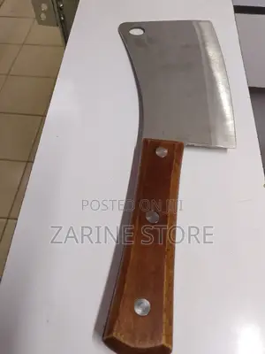 Sharp Butchery Knife With Wooden Handle