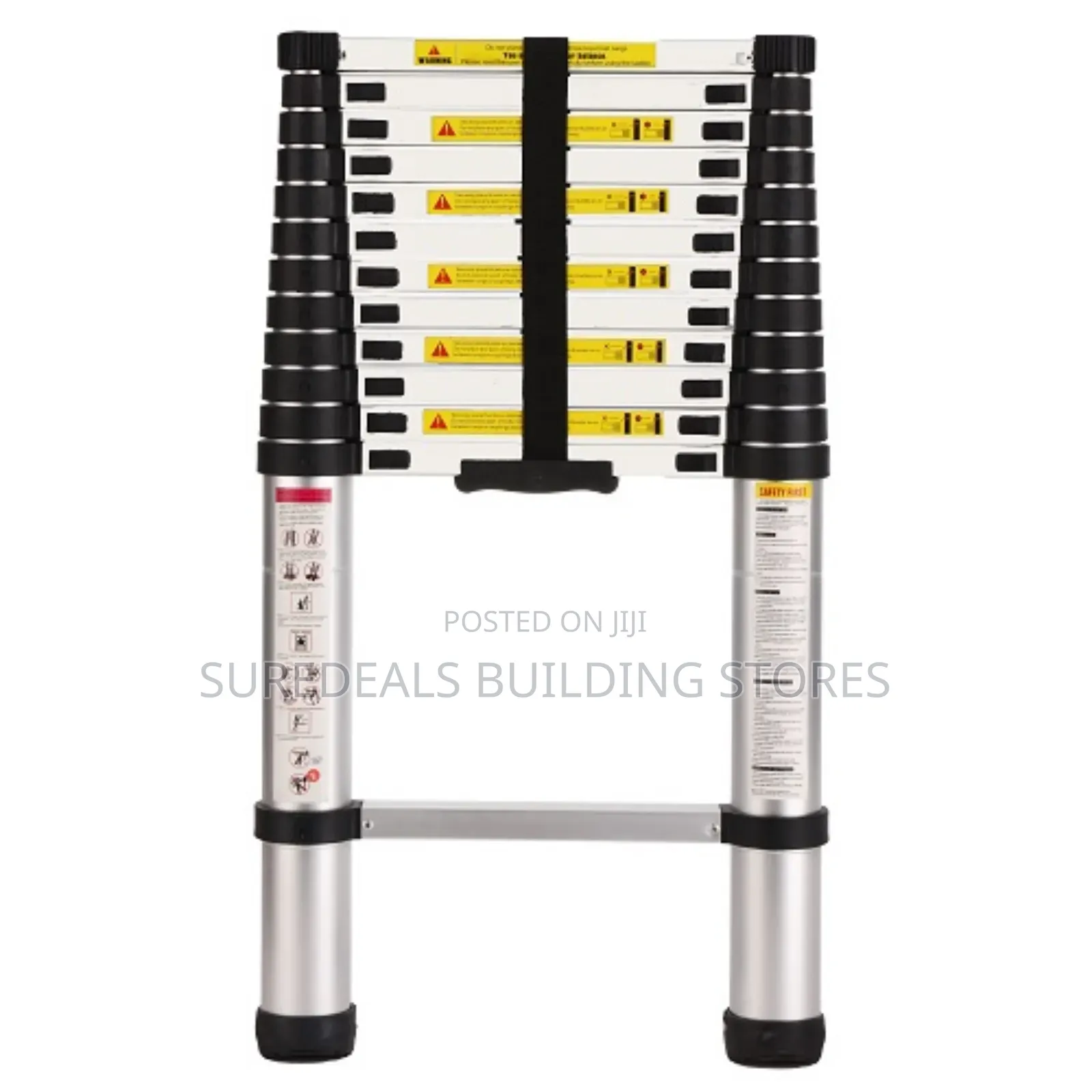 Aluminium Single Telescopic Ladder-5mtrs.