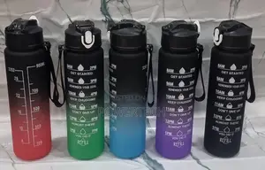 1 Litre Motivational Water Bottle .