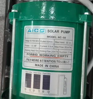 Solar Water Pump 3inch 28mtrs 2hp/Aico Solar Water Pump