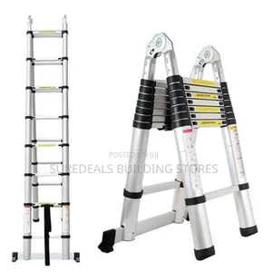 Aluminium Double Telescopic Ladder-4.1mtrs
