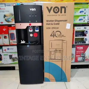 Von Dispenser Hot and Cold With Cup Dispenser