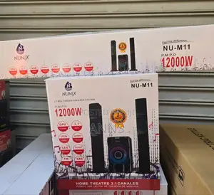 Nunix 2.1ch Nu- M11 Home Theater Speaker System Tall Boy