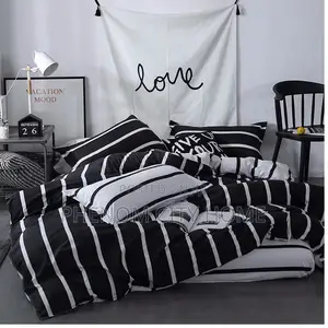 Black and White Duvet Cover Set