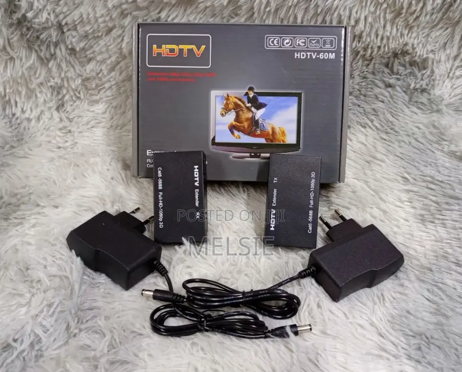 HDTV HDMI Extender Up to 60M Cat5e/6 Ethernet Cable