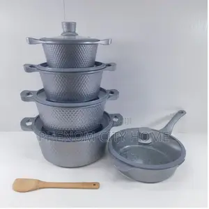 Bosch 11pc Cookware With Silicone Lid Covers