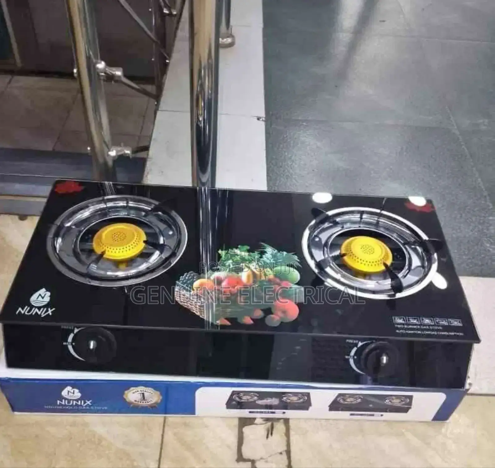 Good Quality Nunix Infrared 2 Burner Cooker
