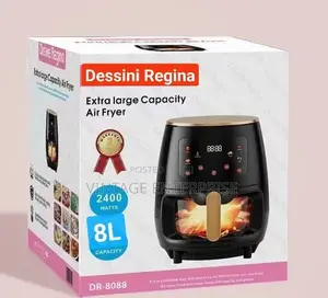 8ltrs Glass Oven Dessini Air Fryers •