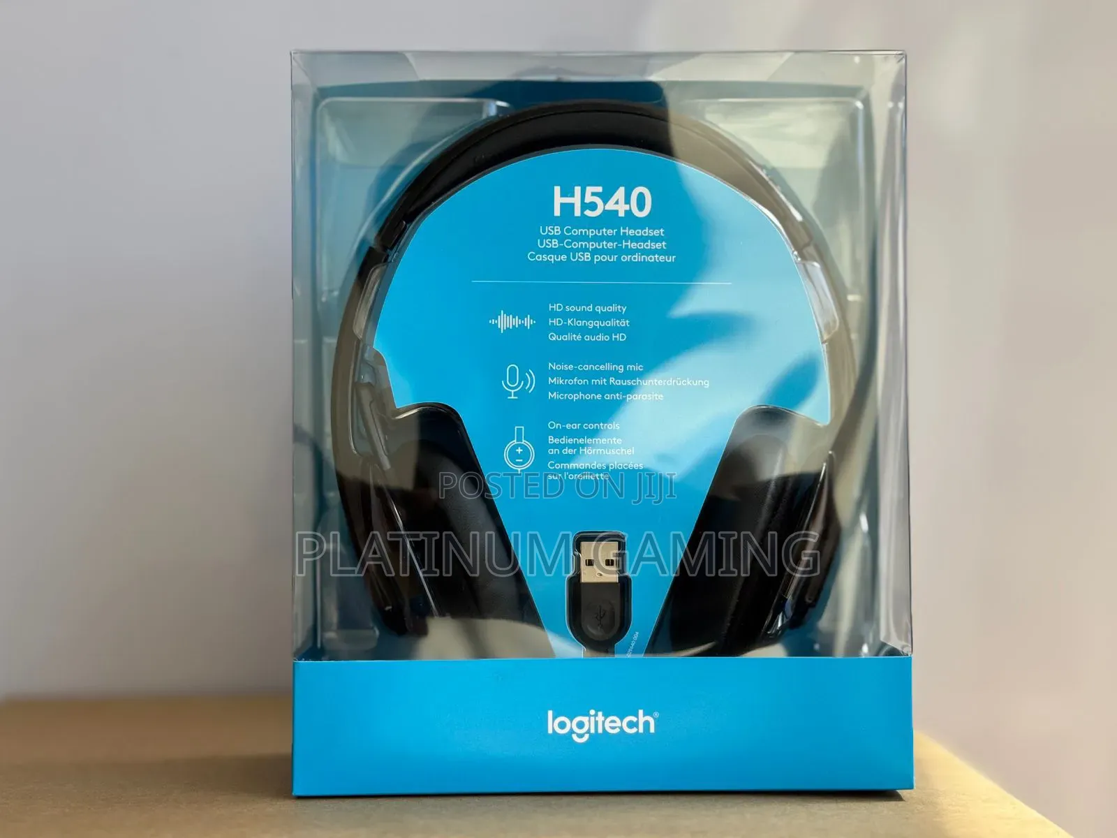 H540 Logitech Headset With Noise Cancelling Mic