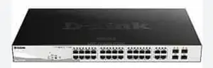 D-Link DGS-1210- 28/P24 Port Smart Poe Managed Switch