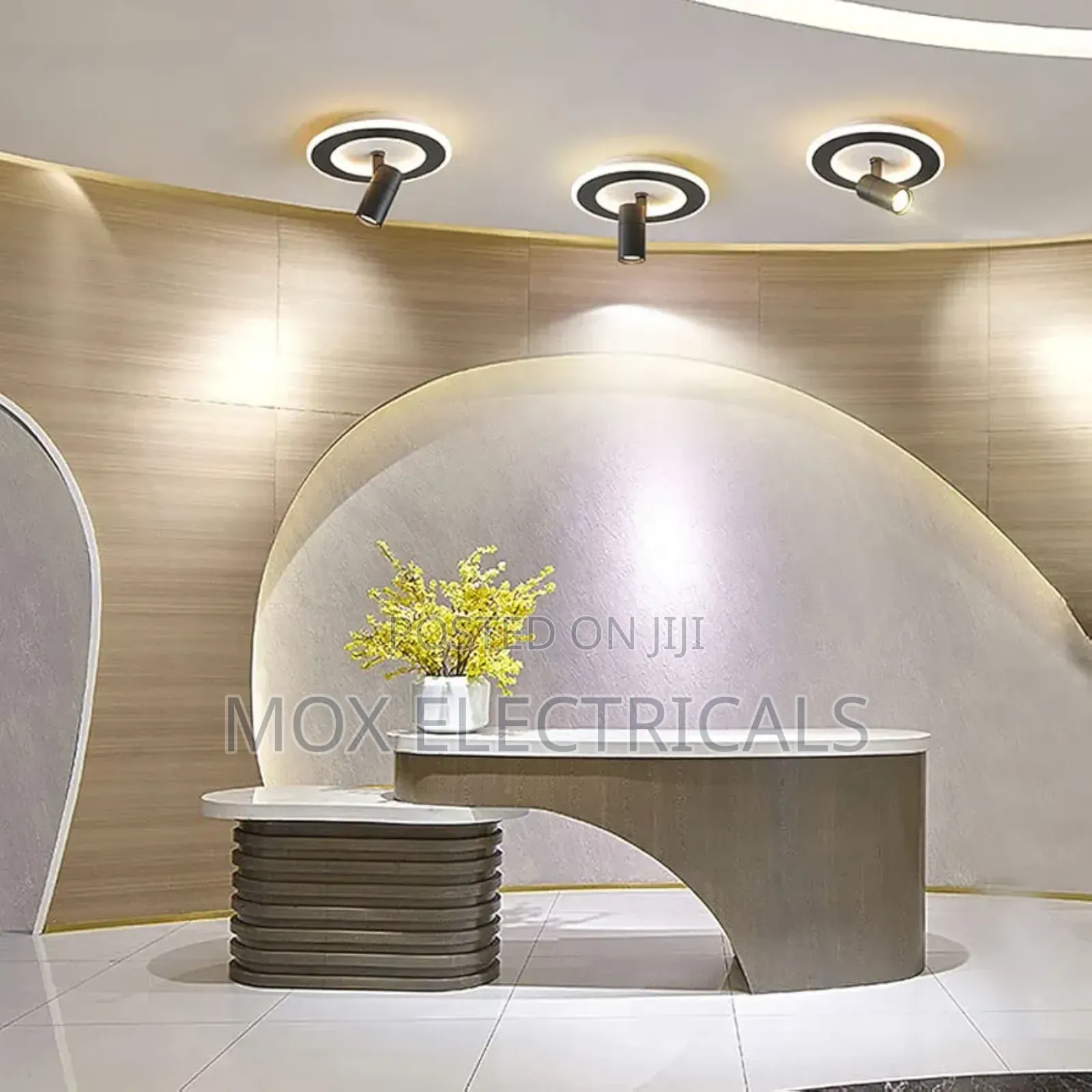 SAFWEL LED Round Plate Ceiling Spotlight