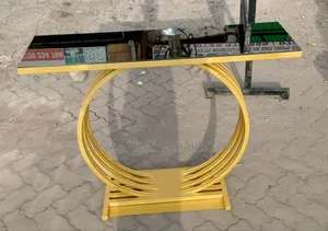 Console Table With Gold Frame