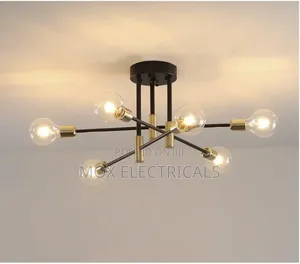 Modern Sputnik Chandelier