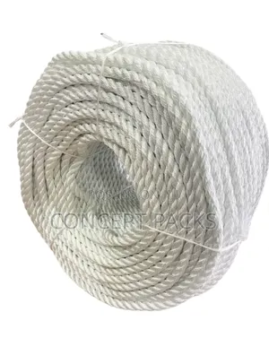 White Nylon Rope - 12mm X 200m Coil