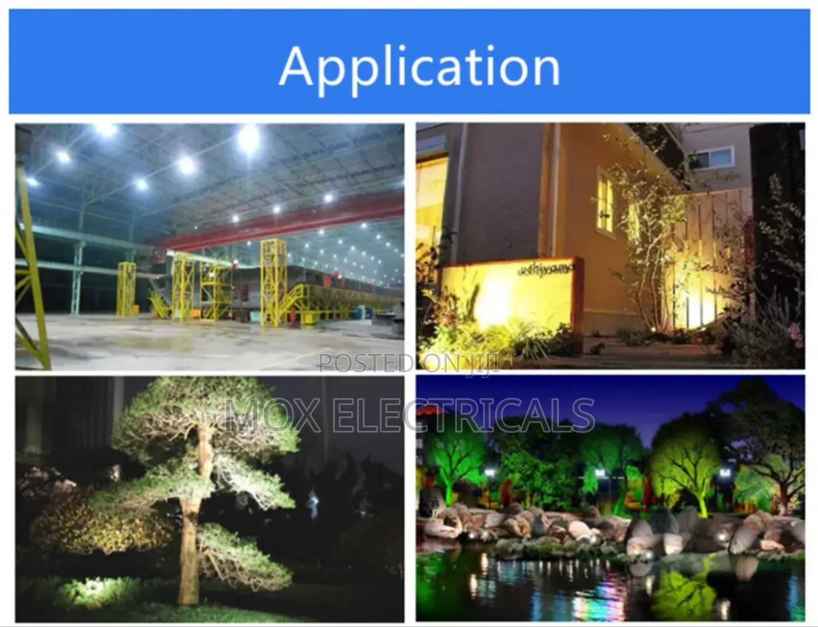 Energy Saving Outdoor LED Floodlight 100W