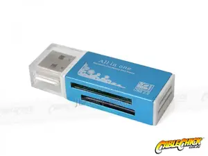 USB 2.0 Multi-Card Reader (SD MMC Mini-Sd TF MS Pro Duo M2)