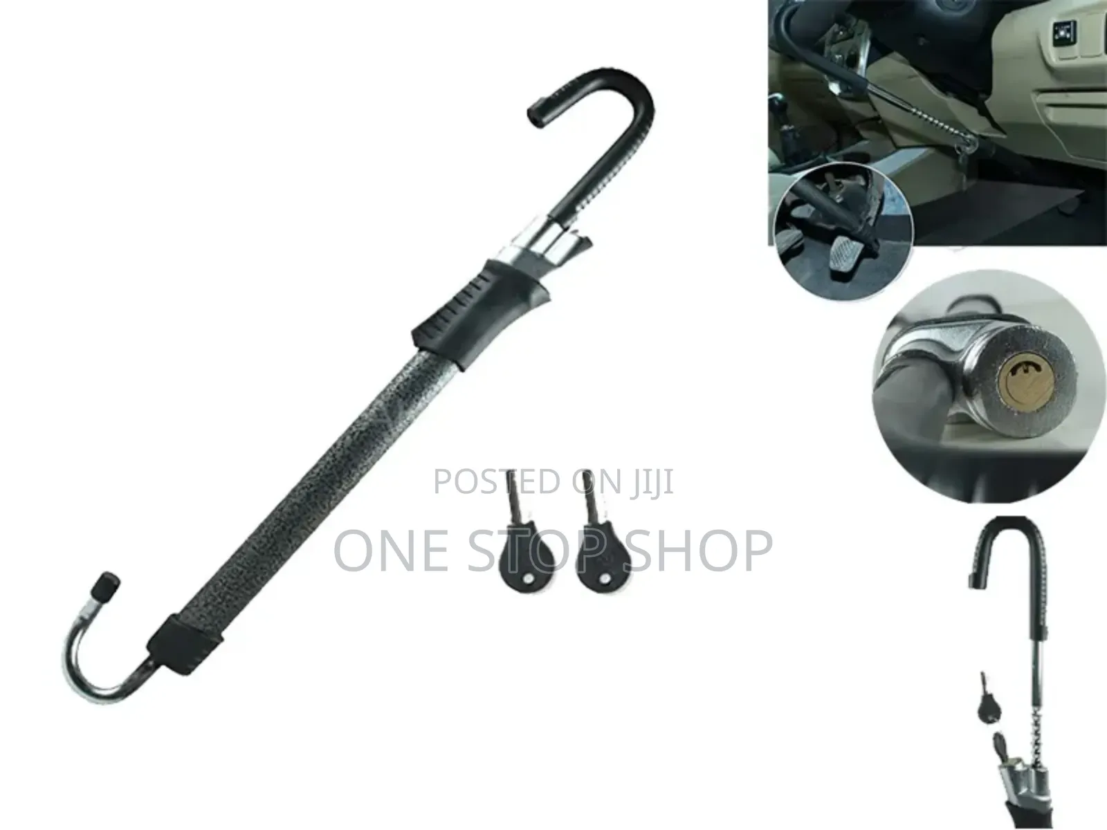 Heavy Duty Steering Wheel to Paddle Antitheft Lock