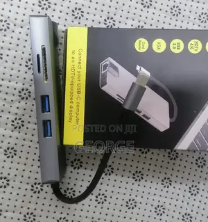 Verfied-8 In1 Type C Hub USB to Hdmi Adapter