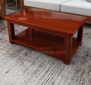 Coffee Tables:120cm Solid Mahogany Office Tea Table