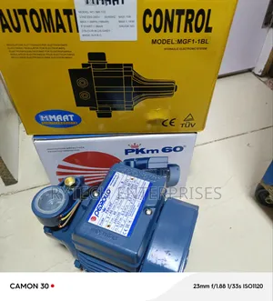 Pedrollo 0.5 Hp + Automatic Pressure Control