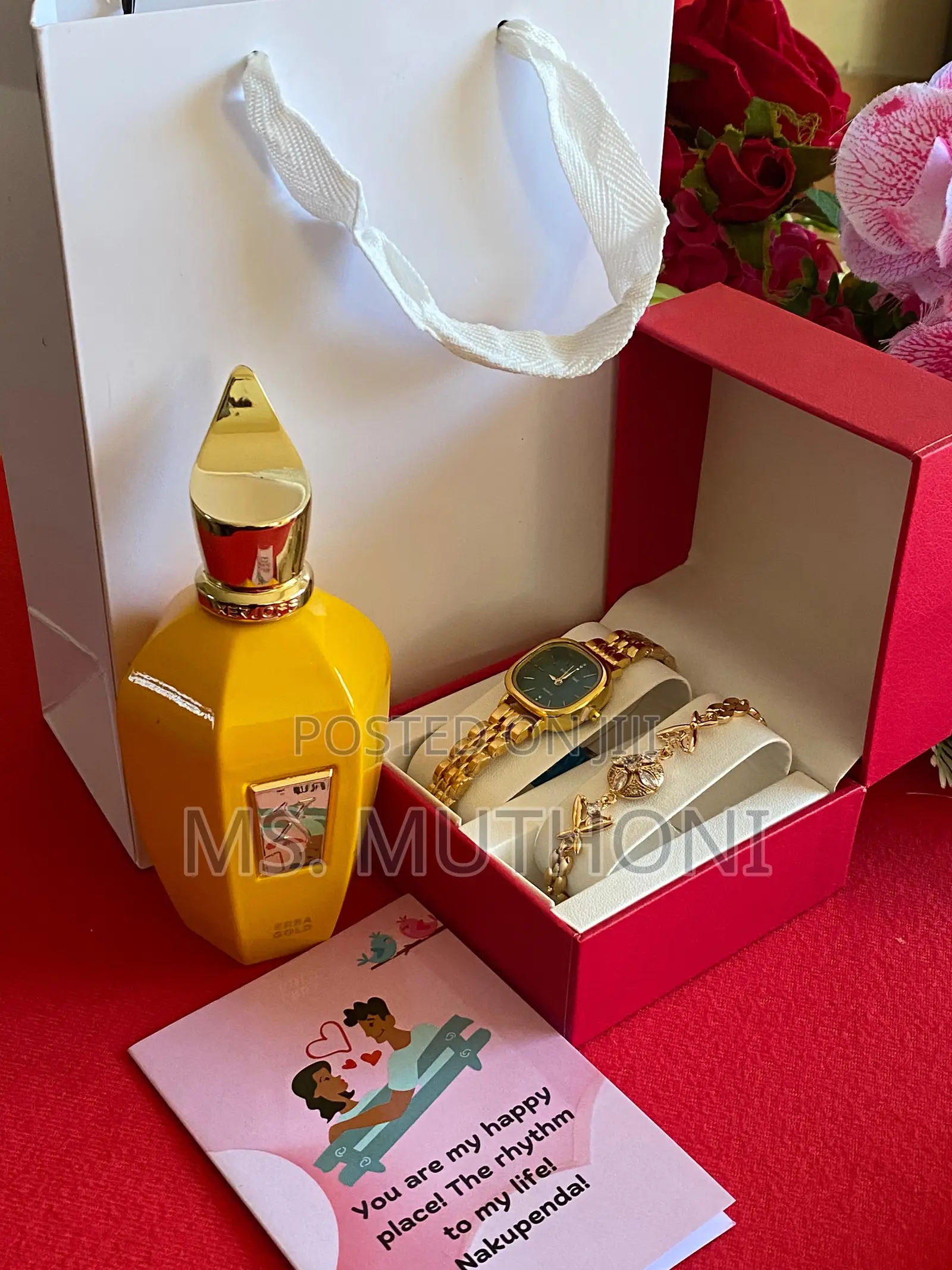 Perfumes /Watch Gift Set VALENTINES /Birthday