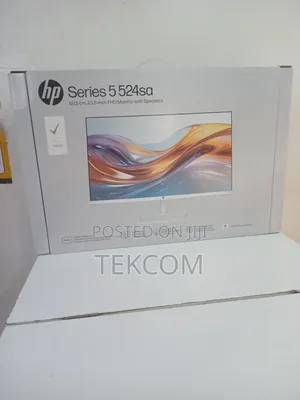 Hp 524sa Series 5 23.8" Fhd Monitor, Integrated Speakers