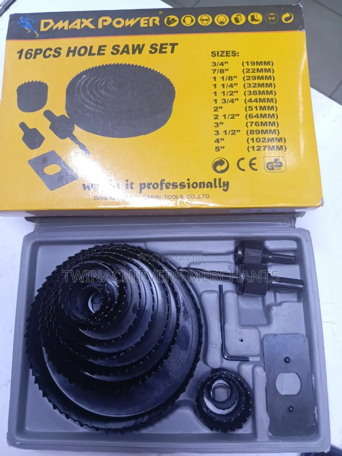 16pcs Hole Saw Set