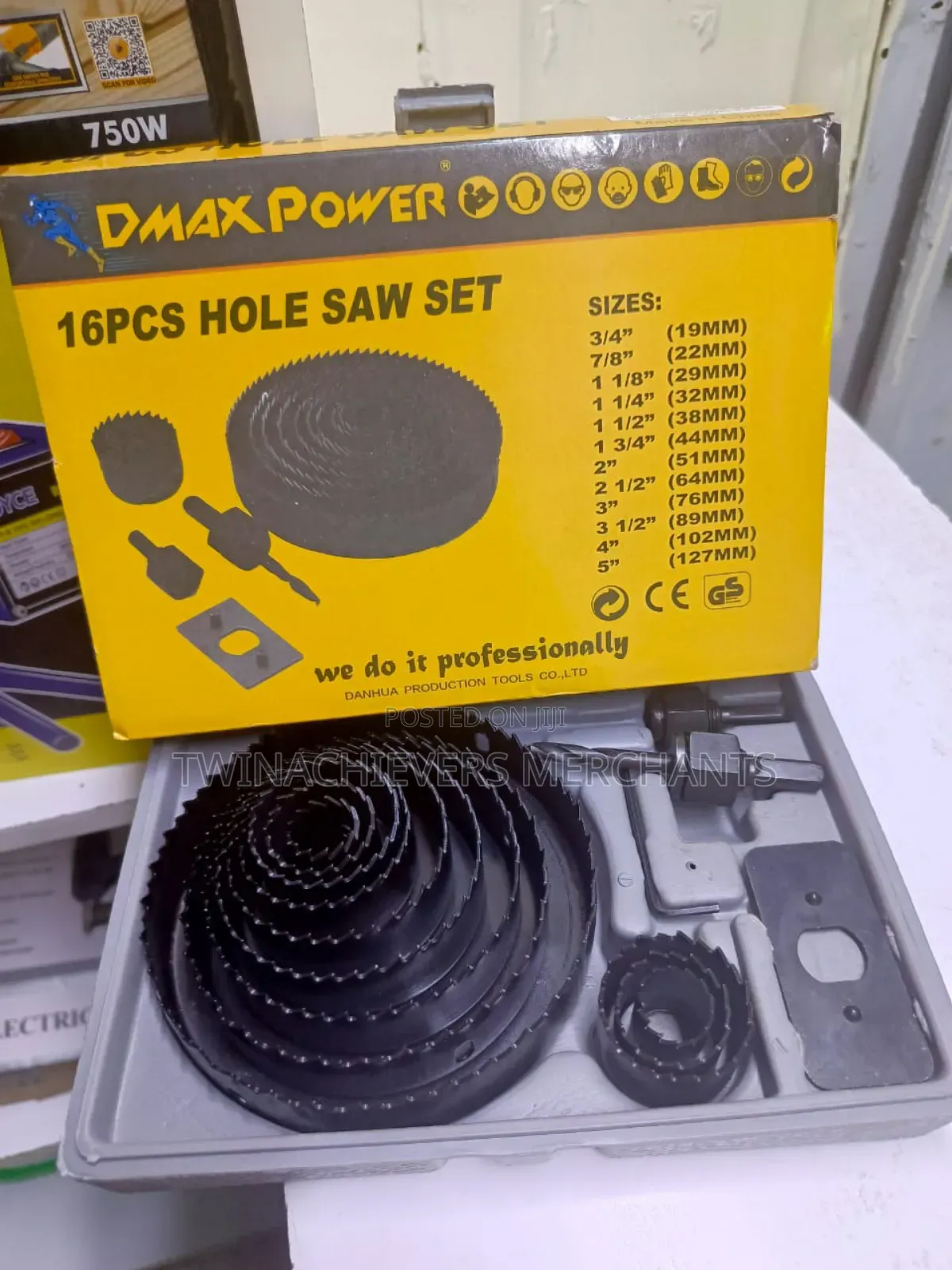 16pcs Hole Saw Set