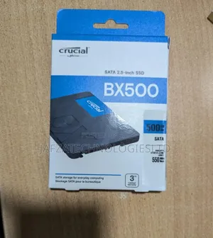 Crucial BX500 Satan 2.5 Inch SSD 500GB