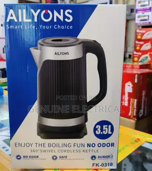 Electric Kettle 3.5litres Ailyons