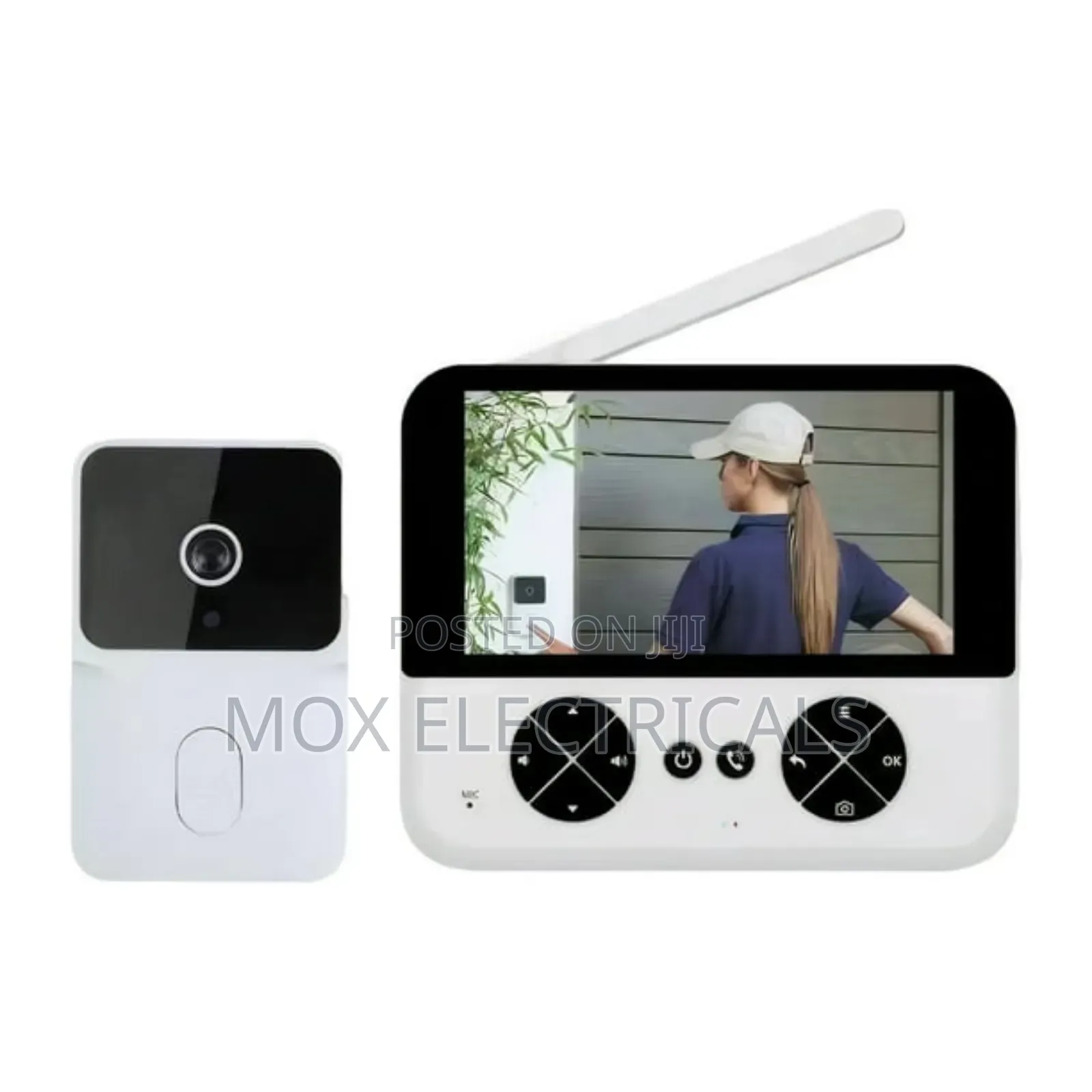 Wireless Doorbell With Screen