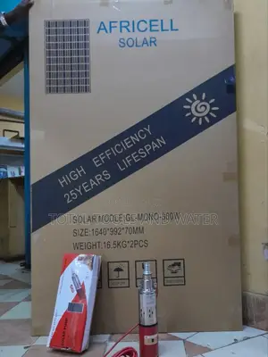 Deep Well Solar Submersible Water Pump 250 W 24v With Solar Panel 300w