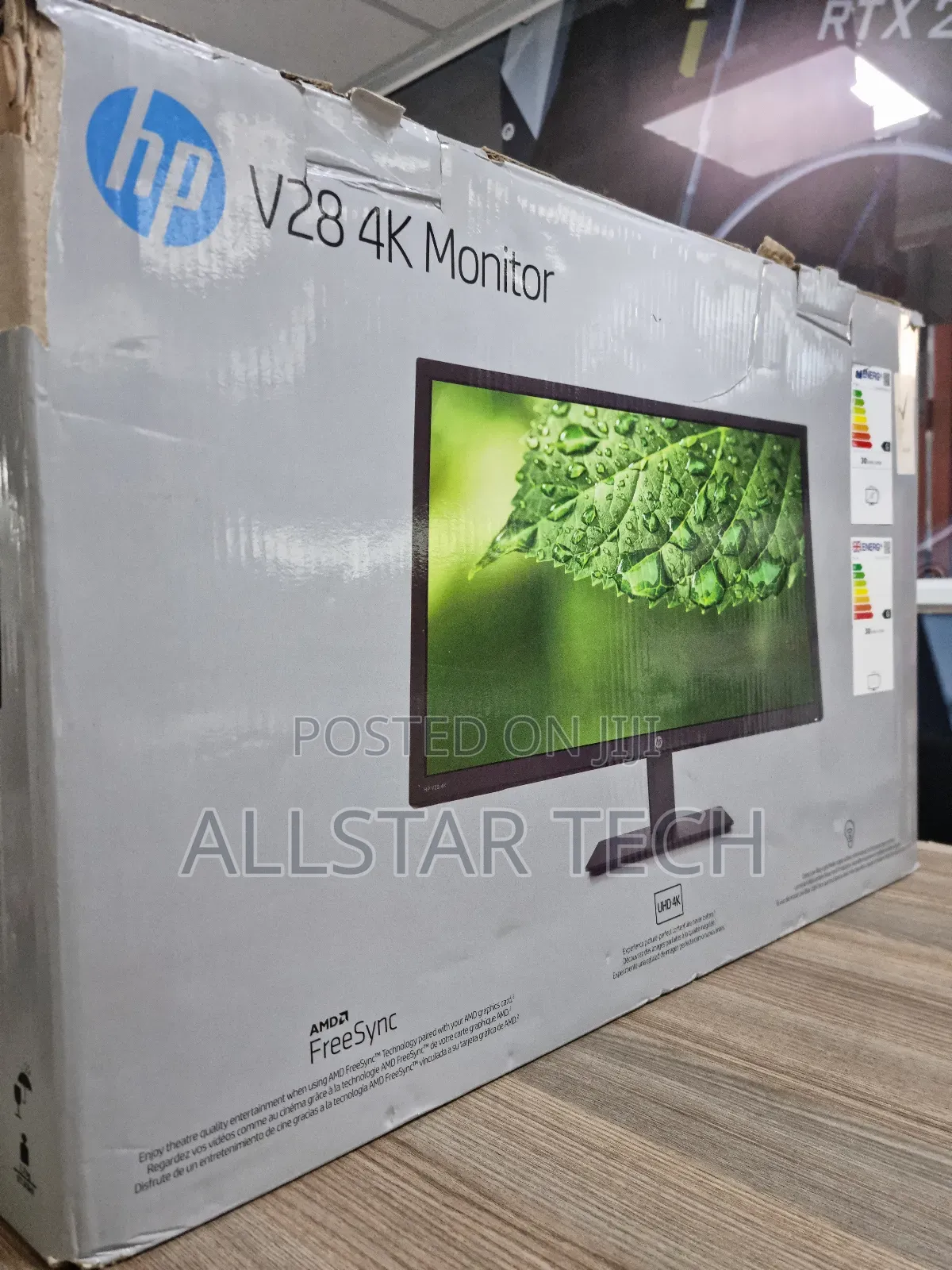 HP V28 Computer Monitor