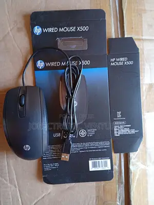 Hp USB Wired X500 Mouse