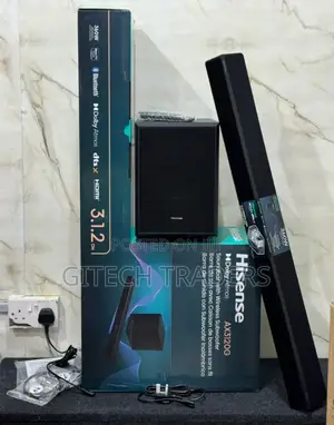 Hisense Soundbar 360W 3.1.2 Channel Soundbar AX3120