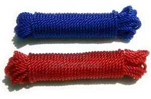 12pcs - Coloured 6mm X Length of Rope: 10 Metres