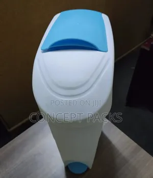 Blue White Sanitary Bin 18 Litres.