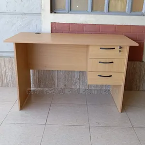 Brownish 0.9m Modern Office Desk Rd3q