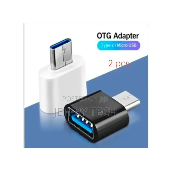 2 PIECES USB Type-C Male to Female OTG Adapter
