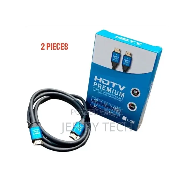 2 Pieces HDMI to HDMI 1.5M Cable 