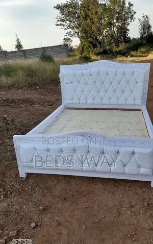 White Beautiful 5x6 Bed