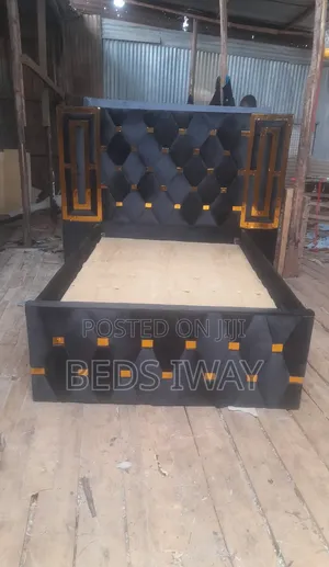 Black Super Standard Bed 4x6
