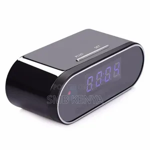 Digital Clock + Hidden Spy Camera